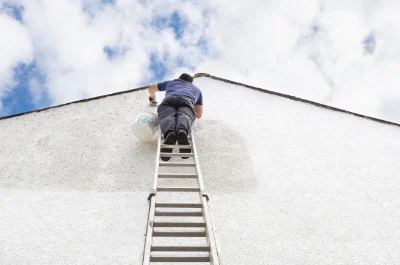 Peinture extérieure à la Fontenelle — façades et ravalement